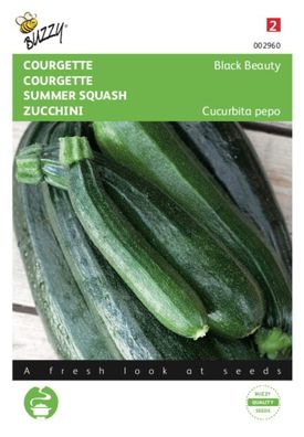 Zaden Zucchini Black Beauty Verte De Milan Buzzy