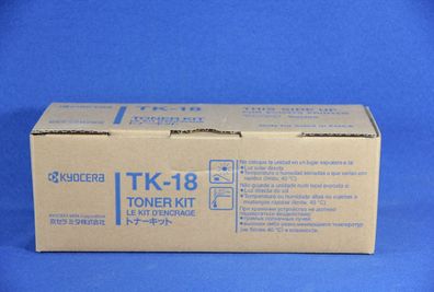 Kyocera TK-18 Toner Black FS-1020D / FS-1118 370QB0KX -A