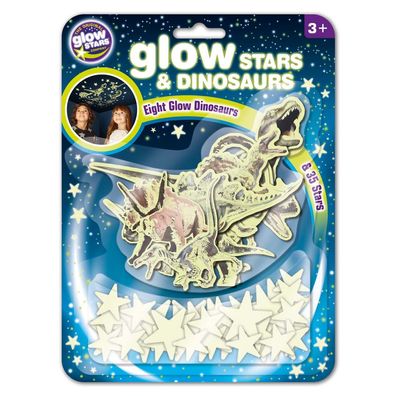 Brainstorm Glow Stars + Dinosaurier