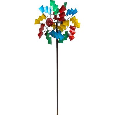 Kinetic Art Metal Wind Spinner: Kinetic Rotator Duett