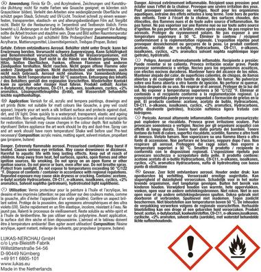 Lukas Malmittel - Sprühfilm seidenglänzend 400ml