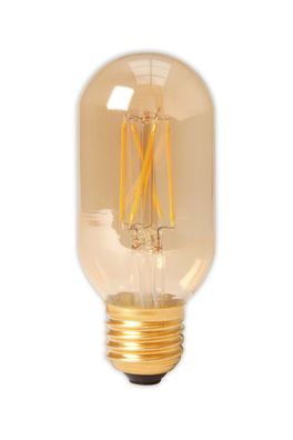 Calex LED Vollglas Filament Röhrenlampe 240V 4W 320lm E27 T45x110 Calex