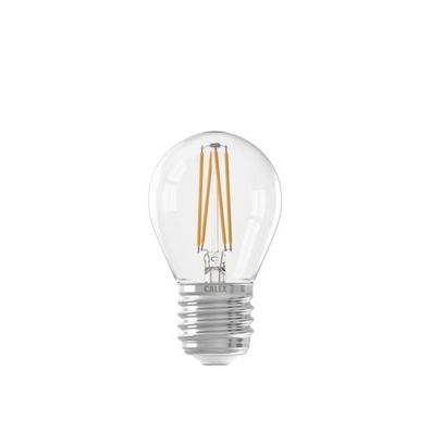 LED Vollglas Filament Kugellampe 220 240V 4.5W 470lm E27 P45 Hell 2700K Dimmbar C