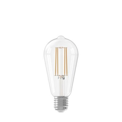 LED Vollglas Long Filament Rustic Lampe 220 240V 3.5W 250lm E27 ST64 Bright 2300K D