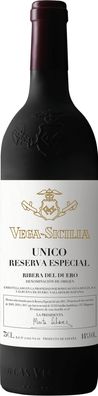 Vega Sicilia Unico Reserva Especial , In 3Er-Holzkiste NV 0.75 L Flasche