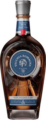 Vecchia Romagna Brandy Riserva 18Y NV 0.7 L Flasche (Gr. 0.7 L Flasche)