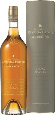 Bocchino Grappa Di Moscato - Sauternes Cask Finish Doppel NV 3 L Doppelmagnum