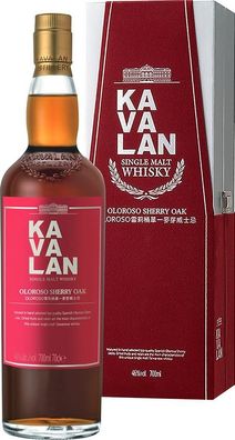 Kavalan Oloroso Sherry Oak NV 0.7 L Flasche (Gr. 0.7 L Flasche)