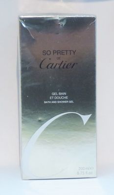 Cartier-so PRETTY DE Cartier BATH & SHOWER GEL 200- NEU- ( 100 ml / 42,45€}