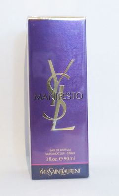 YVES SAINT Laurent-manifesto EAU DE PARFUM SPRAY 90 ML- NEU-OVP- (100 ML