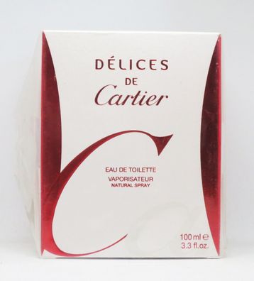 Cartier-délices DE Cartier EAU DE Toilette SPRAY 3 x 15 ML (100 ml /265,55 € )