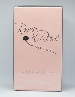 Valentino-rock'n ROSE PRET A PORTER EDT SPRAY 90 ML-NEU-OVP-(100ML/183,22 €