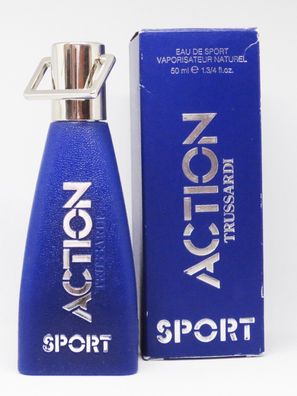 Trussardi- ACTION SPORT EAU DE Toilette SPRAY 50 ML- NEU-OVP- (100 ML/154,80 €