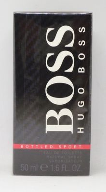HUGO BOSS-BOTTLED SPORT EAU DE Toilette SPRAY 50 ML-NEU-OVP (100 ml / 155,00 €)
