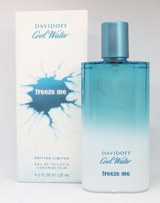 Davidoff-cool WATER FREEZE ME EAU DE Toilette SPRAY 125 ML NEU-OVP(100 ml/160,00