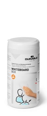 Durable Reinigungsmittel Whiteboard bo ws Dose a 100 Tücher