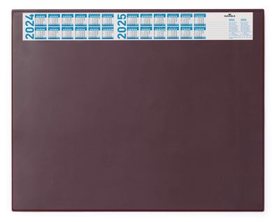 Durable Schreibunterlage 520x650mm rt Vollsichtplatte Jahreskalender