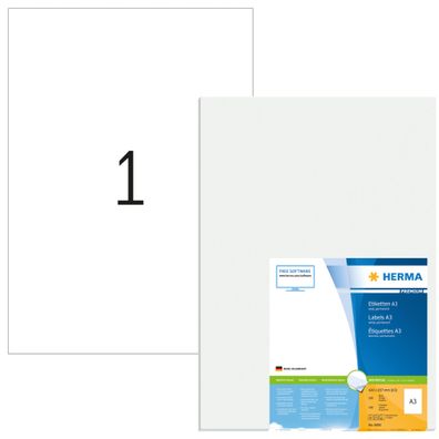 Herma Premium Etiketten A3 100 420x297