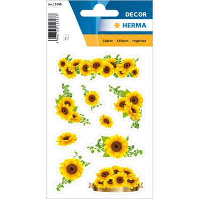 Herma DECOR Sticker Sonnenblumen