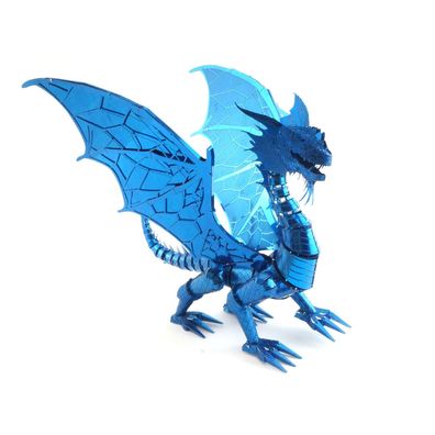 Metal Earth Dragon Blue