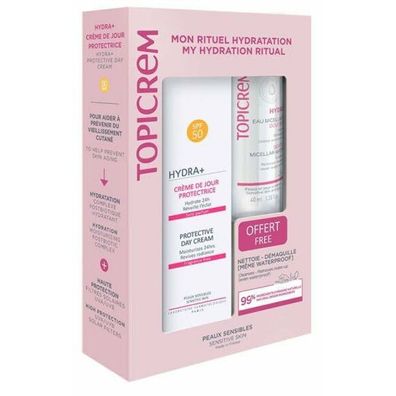 Kosmetik-Set Topicrem Crema Día Protectora Lote 2 Stücke Default Title