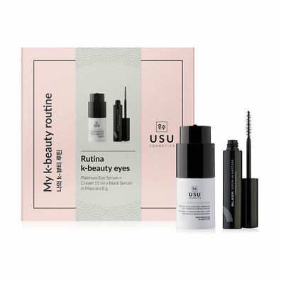 Unisex-Kosmetik-Set USU Cosmetics My K-Beauty Eyes Rutine 2 Stücke Default Title