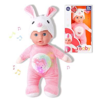 Babypuppe Reig 30 cm Hase Plüschtier Rosa (30 cm) Default Title