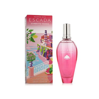 Damenparfüm Escada Escaping with Escada Sorbetto Rosso EDT 100 ml Default Title