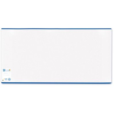 Herma Buchschoner HERMÄX PP 245 x 440 mm transparent blauer Rand