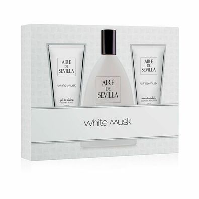 Set mit Damenparfüm Aire Sevilla White Musk EDT 3 Stücke Default Title