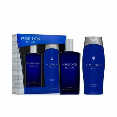 Set mit Damenparfüm Poseidon Poseidon BLUE EDT 2 Stücke Default Title