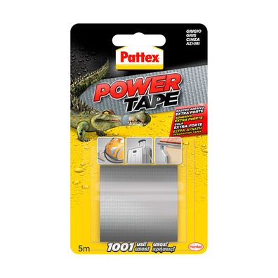 Klebeband Pattex power tape Grau (5 m x 50 cm) Default Title