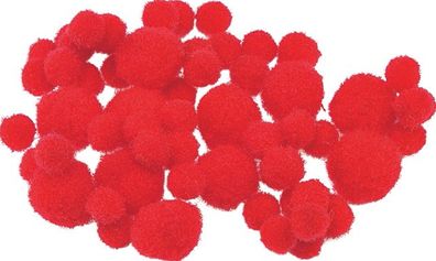 KNORR prandell 212681047 Pompons Ø 8 - 20 mm rot