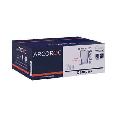 Trinkglas Arcoroc Campus Durchsichtig Glas 180 ml Default Title