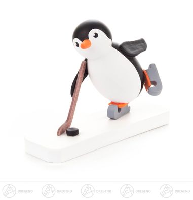 Miniatur Pinguin Eishockeyspieler BxHxT 6 cmx5 cmx2 cm NEU Erzgebirge