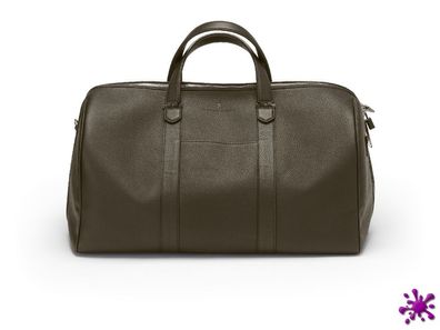 Reistetasche Weekender, Leder, dunkelbraun