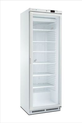 Saro Tiefkühlschrank, Glastür -Weiß, Ace 430 Cs Pv