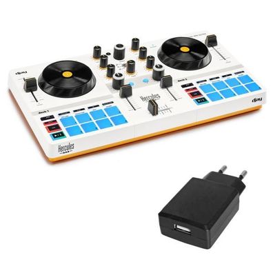 Hercules DJControl Mix Ultra mobiler DJ-Controller mit Netzteil