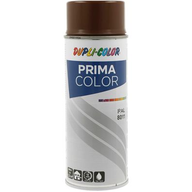 Dupli-Color Lackspray Prima 400ml nussbraun glänzend RAL 8011 (400 ml)