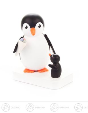 Miniatur Pinguin Eisesser BxHxT 3,5 cmx4 cmx2 cm NEU Erzgebirge Weihnachtsfigur