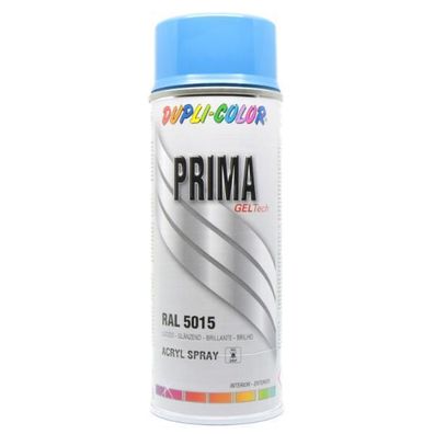 Dupli-Color Lackspray Prima 400ml himmelblau glänzend RAL 5015 (400 ml)