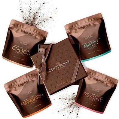 Gesichtspeeling Luxury Coffee Scrub Box Cocosolis Luxury Coffee Scrub Box 4 Stücke (4