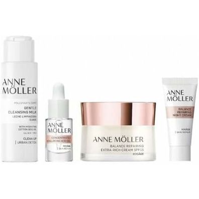 Unisex-Kosmetik-Set Anne Möller Rosâge Balance Extra-Rich Repairing Cream 4 Stücke De