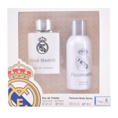 Set mit Herrenparfüm Real Madrid Sporting Brands I0018481 (2 pcs) 2 Stücke Default Ti