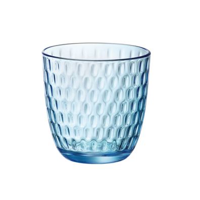 Gläserset Bormioli Rocco Slot Mit Relief Blau 6 Stück Glas 290 ml Default Title