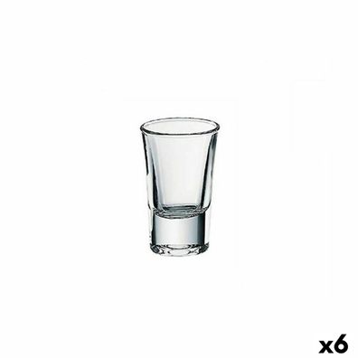 Schnapsglas Borgonovo Junior 350 ml 4,5 x 4,5 x 7 cm (6 Stück) Default Title