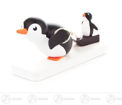 Miniatur Pinguin Ausreißer BxHxT 6,5cmx3,5cmx2cm NEU Erzgebirge Weihnachtsfigur