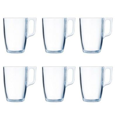 Tassensatz Luminarc Nuevo (6 pcs) Durchsichtig Glas 400 ml (6 Stücke) Default Title