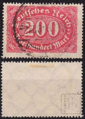 Germany REICH [1922] MiNr 0248 b ( O/used ) [02] geprüft / examined