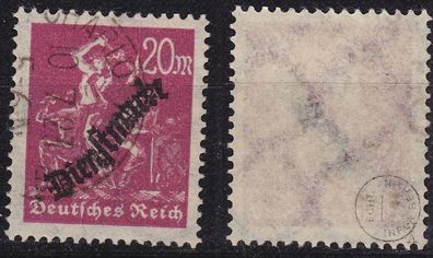 Germany REICH Dienst [1923] MiNr 0075 Y ( O/used ) [04]